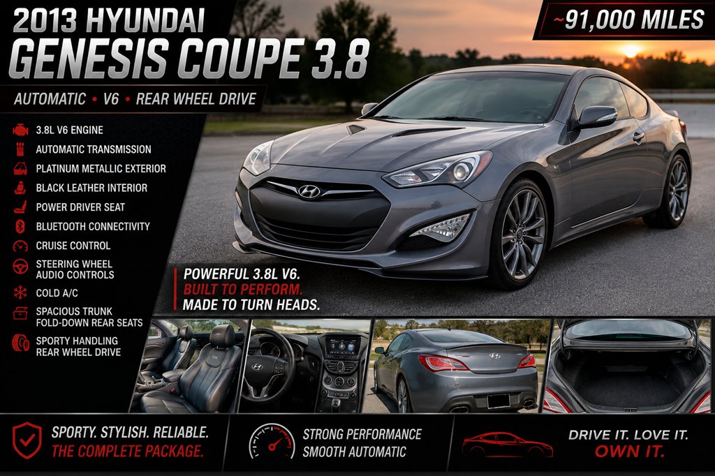 2013 Hyundai Genesis Coupe 3.8 Grand Touring 8-Speed A/T's photo