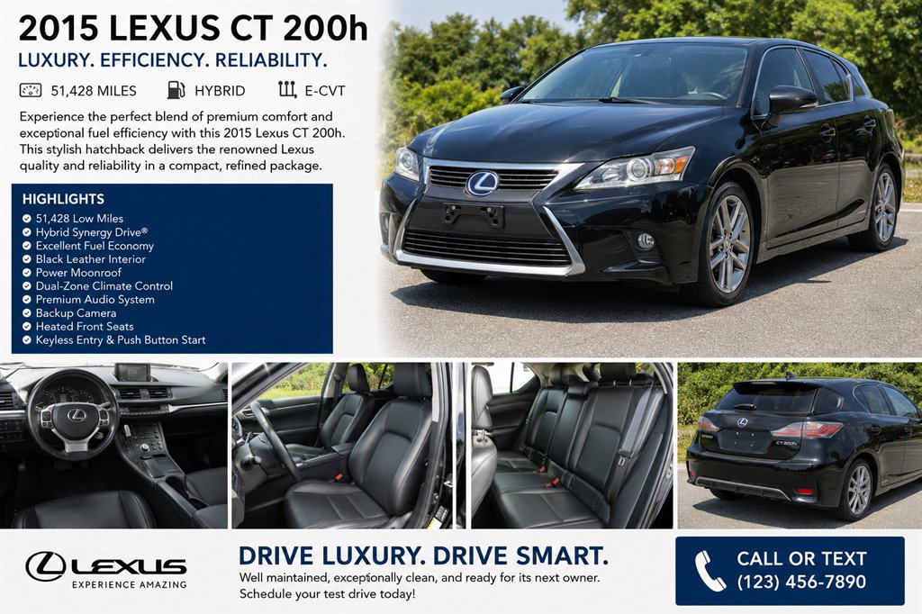 2015 Lexus CT 200h 200h's photo
